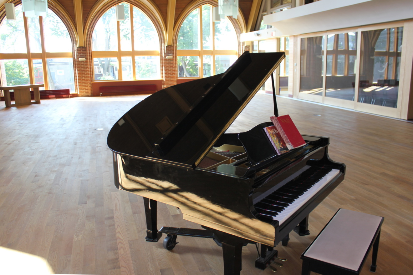 Main Sanctuary with piano