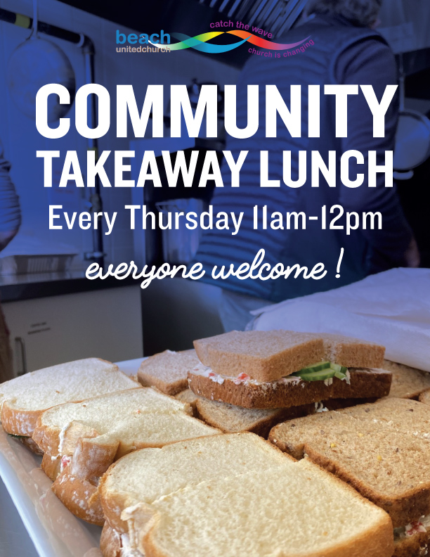 Community Takeaway Lunch - Thursdays from 11am-12pm