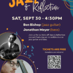 Jazz & Reflection featuring Ben Bishop and Jonathan Meyer