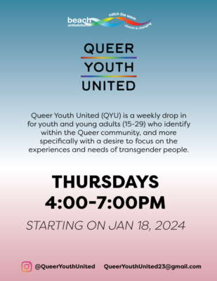 Queer Youth United at Beach United Church