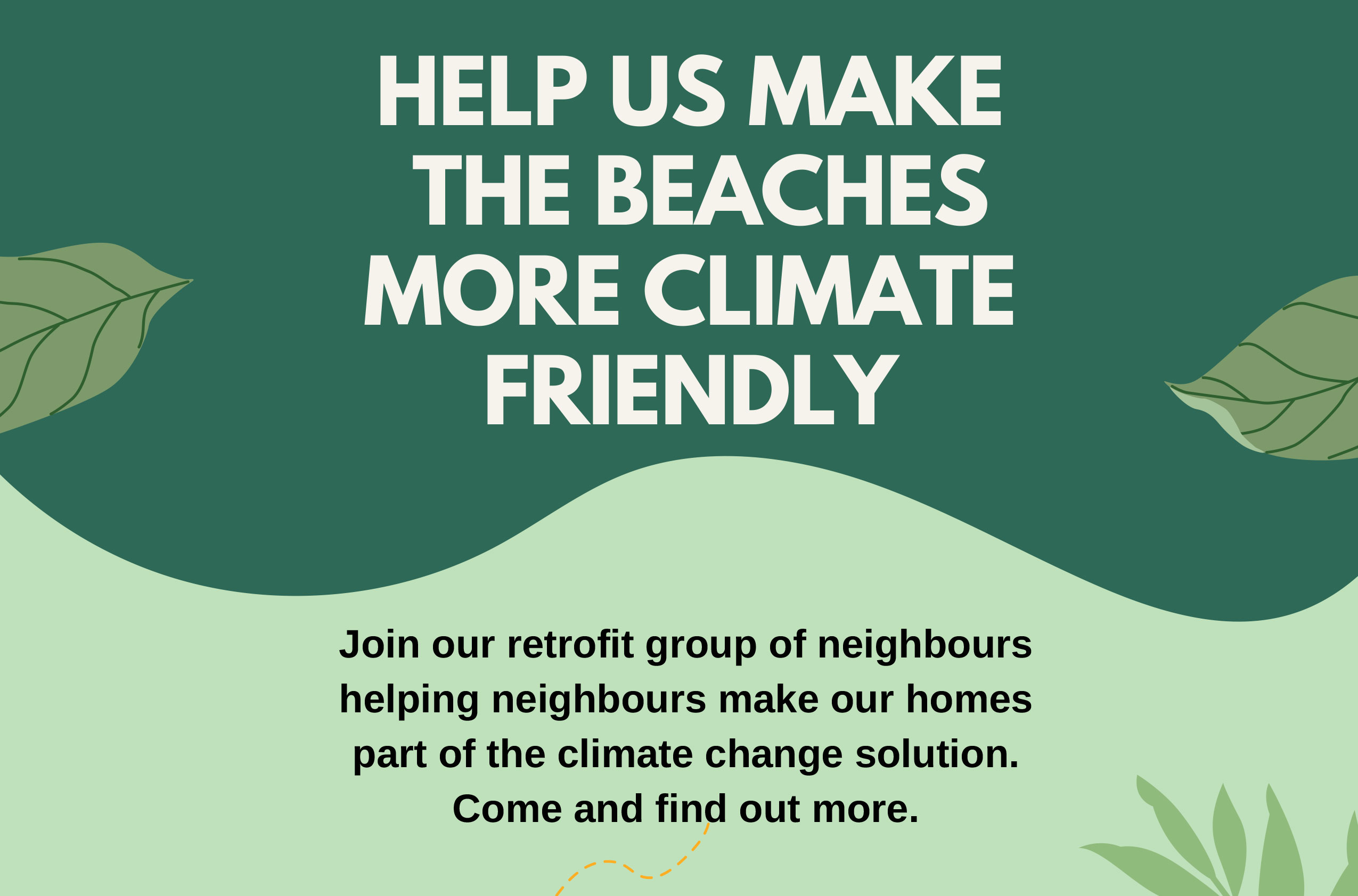 Help Make the Beaches more Climate-Friendly