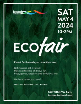 Ecofair at Beach United on May 4th