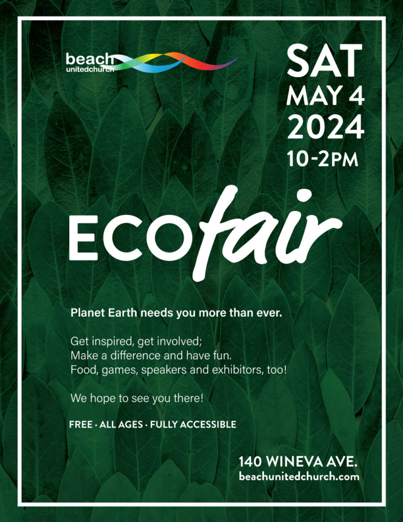 Ecofair at Beach United on May 4th