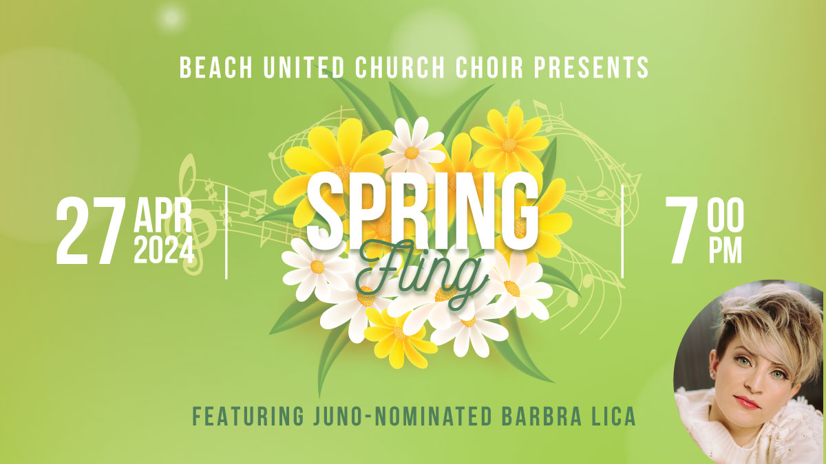 Spring Fling at Beach United featuring Barbra Lica