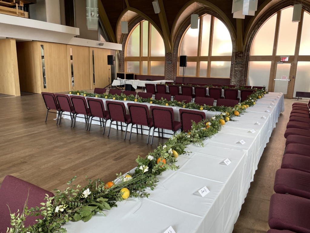 Wedding Celebration - Long Tables