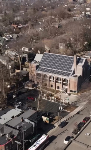 Solar Panels at Beach United