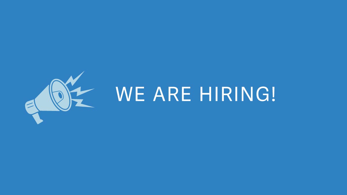 We are Hiring!