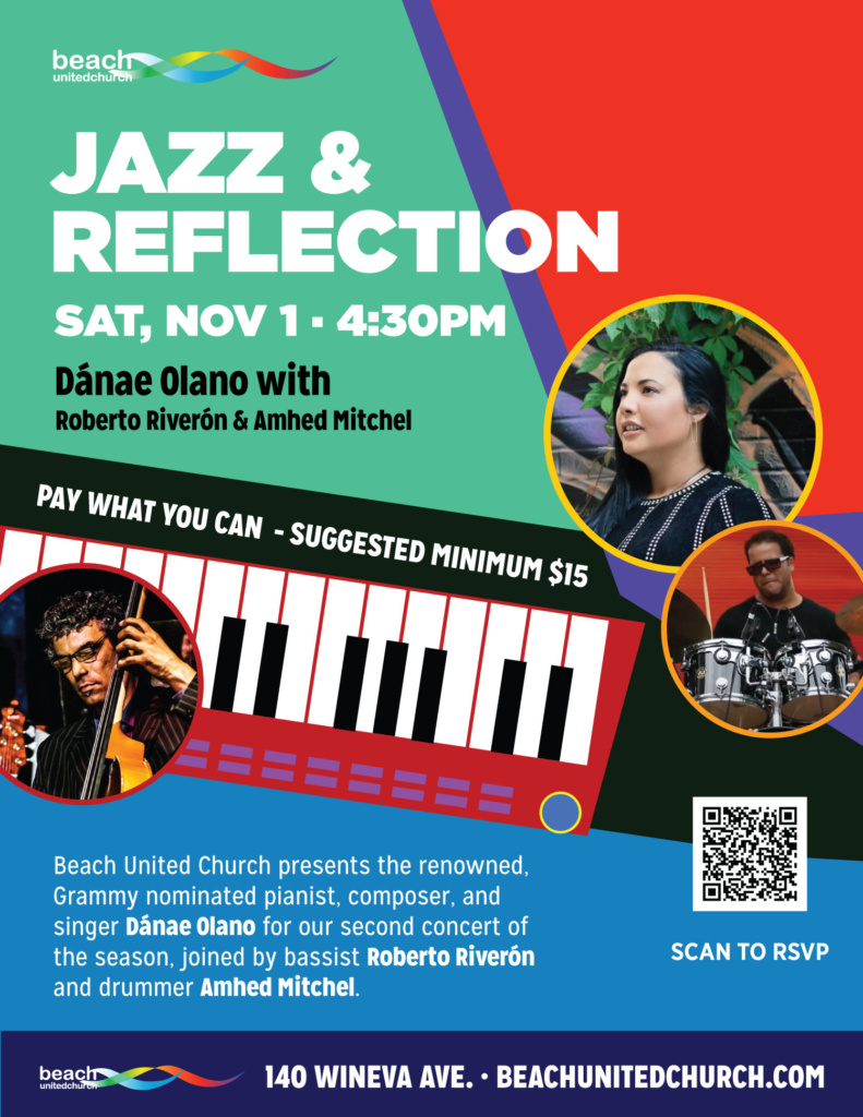 Jazz & Reflection with Danae Olano Trio