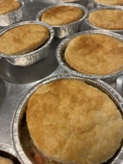 Meat & veggie pies