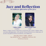 2026 Jazz & Reflection - Colleen Allen & Alana Bridgewater