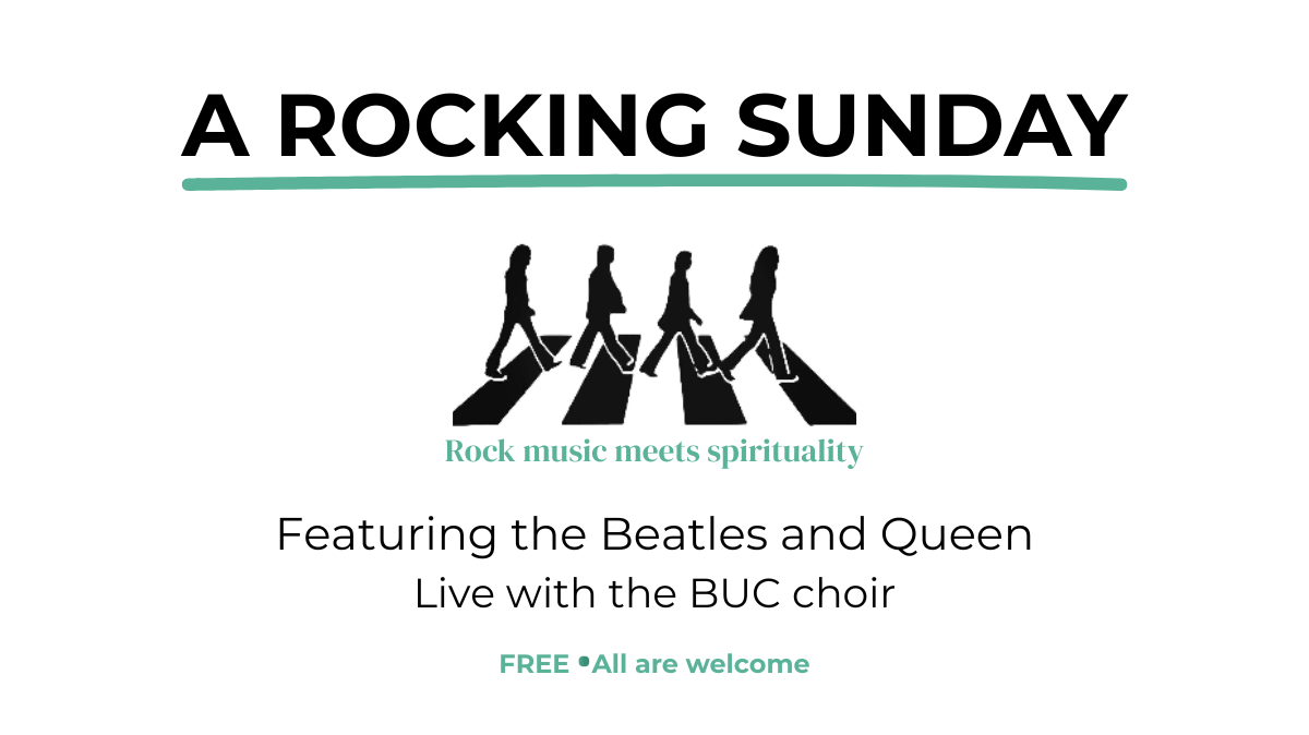 Sunday Worship at Beach United Church · 10:30am · Featuring live rock-inspired music